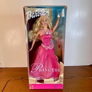 Y2K Mattel Pretty Princess Barbie #52771 (2001) NRFB